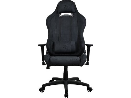 AROZZI herní židle TORRETTA SuperSoft/ látkový povrch/ černá