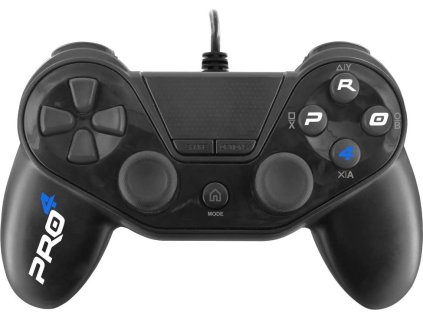 SUBSONIC by SUPERDRIVE herní ovladač PRO4 WIRED BLACK/ PS4/ PS3/ PC