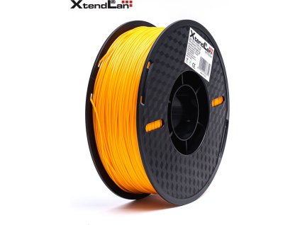 XtendLAN TPU filament 1,75mm průhledný oranžový 1kg