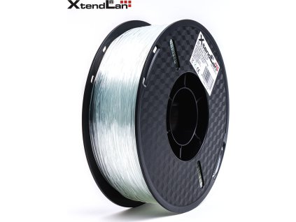 XtendLAN TPU filament 1,75mm průhledný 1kg
