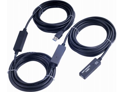 PremiumCord USB 3.0 repeater a prodluž. kabel 20m