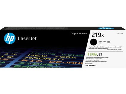 HP 219X High Yield Black Original LaserJet Toner Cartridge (3,200 pages)