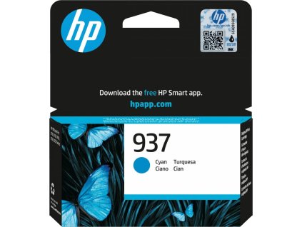 HP 937 Cyan Original Ink Cartridge (800 pages)