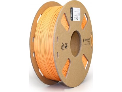 GEMBIRD filament PLA MATTE, 1,75mm, 1kg, oranžová
