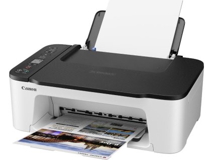Canon PIXMA Tiskárna TS3452 black/white - barevná, MF (tisk, kopírka, sken, cloud), USB, Wi-Fi