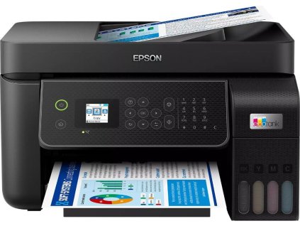 EPSON tiskárna ink EcoTank L5310, 5760x1440dpi, A4, 33ppm, Wi-Fi, USB, Ethernet, ADF, sken,Záruka 5 let  po registraci