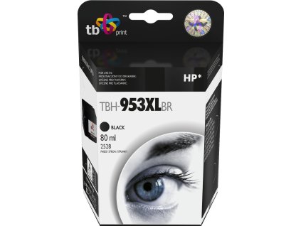 Ink. kazeta TB kompat. s HP OJ 8710, Black, ref