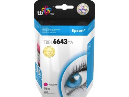 Ink. kazeta TB kompatibilní s Epson T6643 Magenta