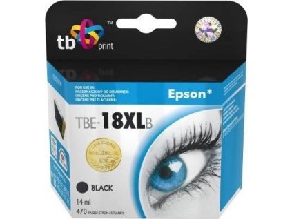 Ink. kazeta TB kompat. s Epson T1811 Bk 100% New