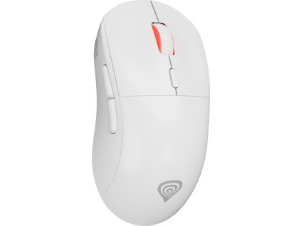 Genesis herní bezdrátová myš ZIRCON XIII/Herní/Optická/26 000 DPI/USB+BT/Bílá