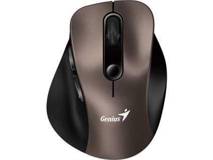 GENIUS Ergo 9000S Champagne Titanium/ duální Bluetooth + 2,4GHz/ 2400 dpi/ bezdrátová/ tichá/ titanová