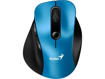 GENIUS Ergo 9000S Blue/ duální Bluetooth + 2,4GHz/ 2400 dpi/ bezdrátová/ tichá/ modrá