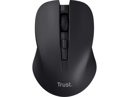 TRUST myš Mydo tichá bezdrátová myš, optická, USB, černá