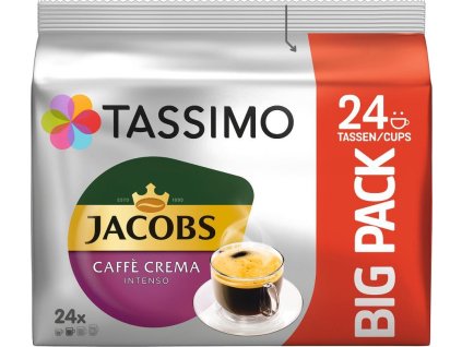 KAPSLE CAFFE CREMA INTENSO 24 KS TASSIMO