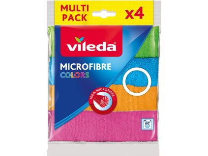 Colors mikrohandrička 4ks VILEDA