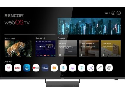SLE 55US850TCSB UHD SMART TV SENCOR