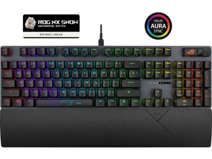 ASUS ROG AZOTH, mechanická, Bluetooth, US, černá