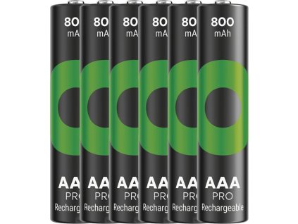 GP Nabíjecí bat. ReCyko Pro AAA (HR03) 800mAh- 6ks