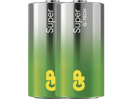 GP Alkalická baterie SUPER C (LR14) - 2ks