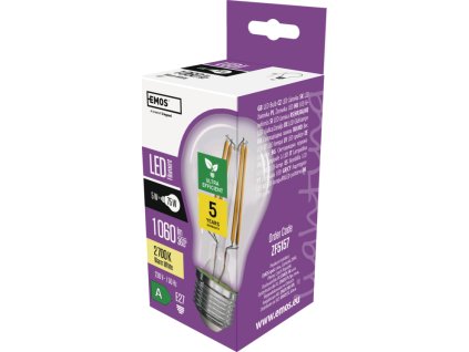 LED žárovka A60/E27/5W/75W/1060lm/teplá bílá