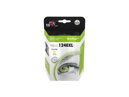 Ink. kazeta TB kompat. s Brother LC1240Y 100% new