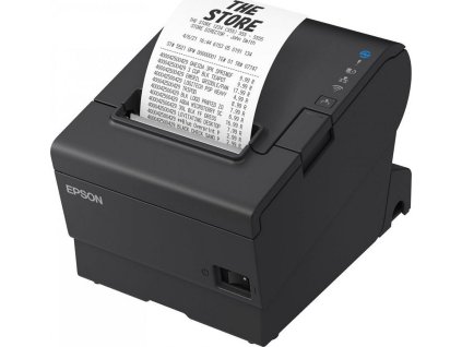 Epson TM-T88VII, USB, USB Host, RS232, Ethernet, ePOS, black