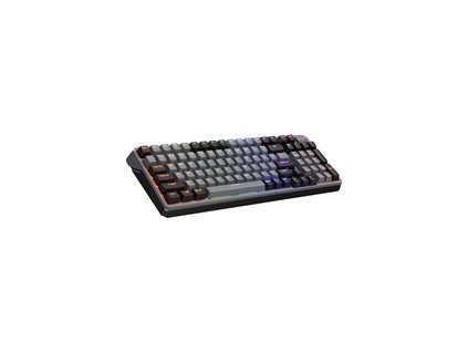 Cooler Master MK770, mechanická drátová/bezdrátová, Kailh Box V2, USB, CZ, šedá