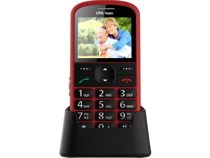 Halo 21 Senior red, charging stand CPA