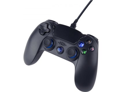 GEMBIRD gamepad PD-PS4U-01 pro PS4 a PC, vibrační, 3m