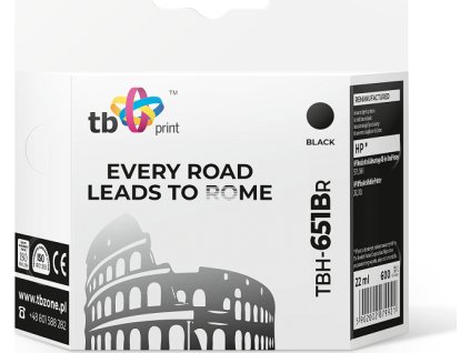 Ink. kazeta TB kompat. s HP DJ 5575 Black
