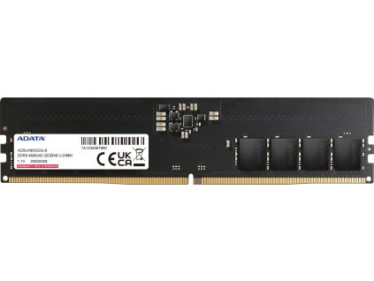 ADATA DIMM DDR5 32GB 4800MHz CL40, Single Tray