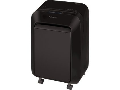 FELLOWES skartovač LX 211/ křížový řez 2x12mm/ objem koše 23 l/ stupeň utajení P-5 (tajné)/ černý