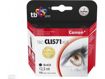 Ink. kazeta TB komp. s Canon CLI-571XL,0331C001 BK