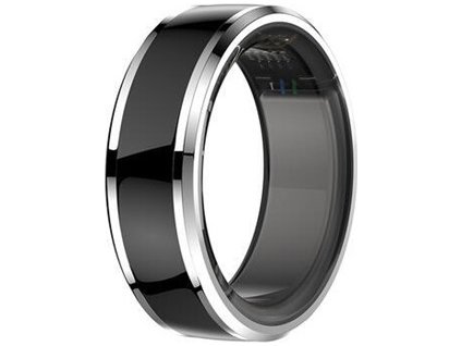 CUBE1 Smart Ring Black velikost 8