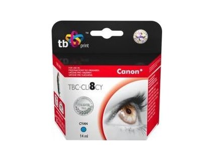 Ink. kazeta TB kompat. s Canon CLI-8C 100% new