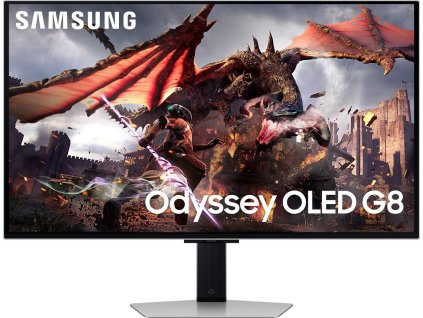SAMSUNG MT LCD 32" Odyssey OLED G8 (G80SD), Smart, QD OLED UHD 4K, Rovný, AI Procesor, 240Hz, 0,03ms