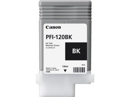 Canon Cartridge PFI-120 černá, 130ml, pro iPF TM200, TM205, TM300, TM305