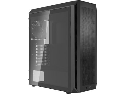 ADATA XPG VALOR AIR PLUS Mid-Tower, 4x120mm Fan, bez zdroja, čierna