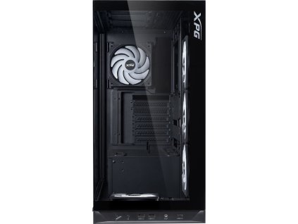 ADATA XPG INVADER X BTF Mid-Tower, 5x 120mm Fan, bez zdroj, čierna