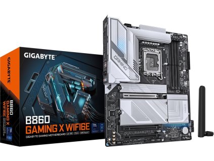 GIGABYTE B860 GAMING X WIFI6E, LGA1851, Intel B860, 4xDDR5, 1xThunderbolt, 1xDP, 1xHDMI, WiFi, ATX