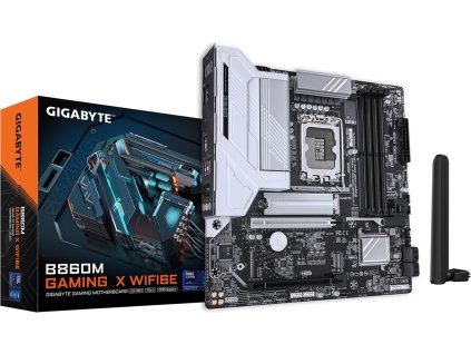 GIGABYTE B860M GAMING X WIFI6E, LGA1851, Intel B860, 4xDDR5, 1xThunderbolt, 1xDP, 1xHDMI, WiFi, mATX