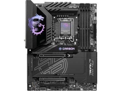 MSI MPG Z890 CARBON WIFI, LGA1851, Intel Z890, 4xDDR5, 1xHDMI, 2xThunderbolt, WI-FI