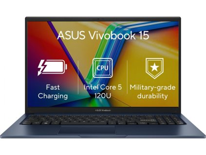 ASUS Vivobook 15 (X1504VA-BQ1145W), i5-120U, 15.6" 1920 x 1080, 16GB, 512GB SSD, Intel Graphics, W11 Home, Blue