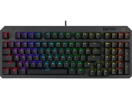 ASUS TUF Gaming K3 GEN II, mechanická, US, šedá