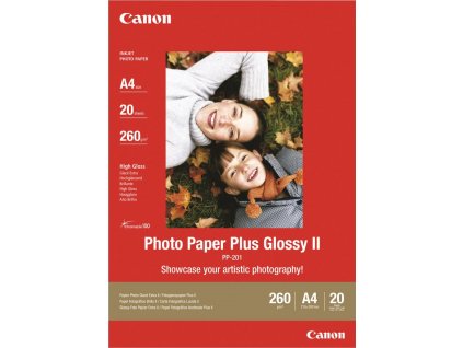 Canon Fotopapír PP-201 13x18cm, lesklý, 20 listů, 275g/m