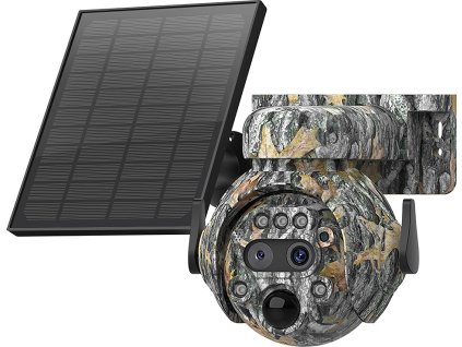 Viking solární outdoorová HD kamera HDs04 4G, šedá