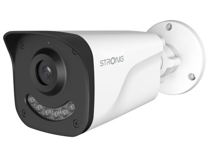 STRONG IP kamera BUL05DL0-P/ Bullet/ PoE/ LAN/ 5Mpix/ objektiv 4mm/ IP67/ duální vidění/ ONVIF/ bílá