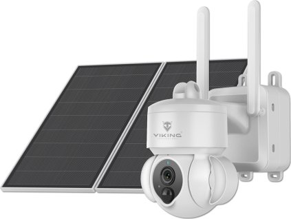 Viking solární HD kamera HDs03 4G, bílá