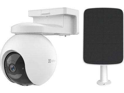 EZVIZ set IP kamera EB8 4G/ PTZ/ 4G LTE/ 3Mpix/ krytí IP65/ objektiv 4mm/ H.265/ IR přísvit až 15m/ bílá + solární panel