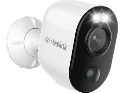 Reolink Argus Series B350 8MPx venkovní bateriová IP kamera, 3840x2160, bullet, SD až 128GB, PIR, baterie 6000mAh, IP65,